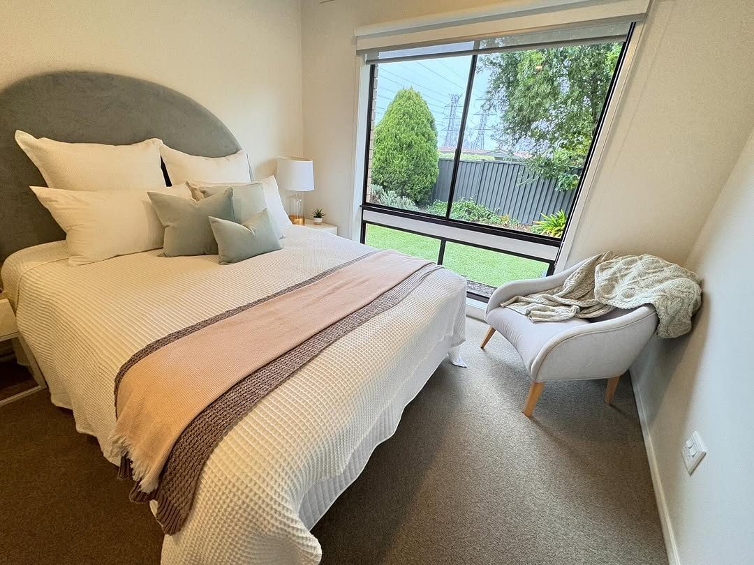 Prepared room after housekeeping service